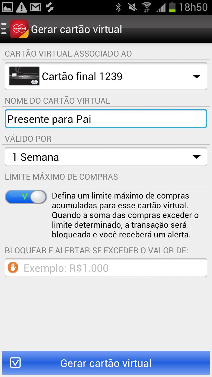 MasterCard Controle Brasil