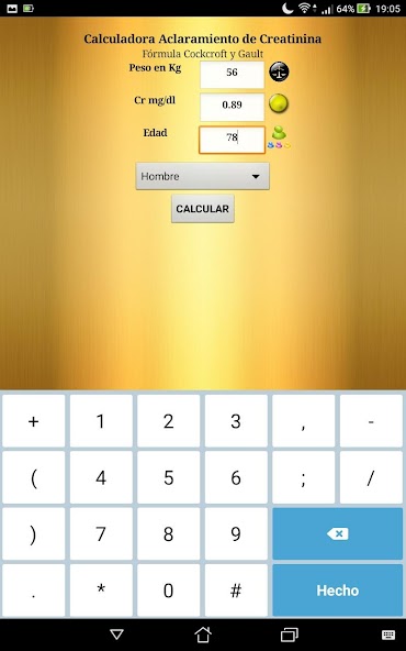 Aclaramiento de Creatinina