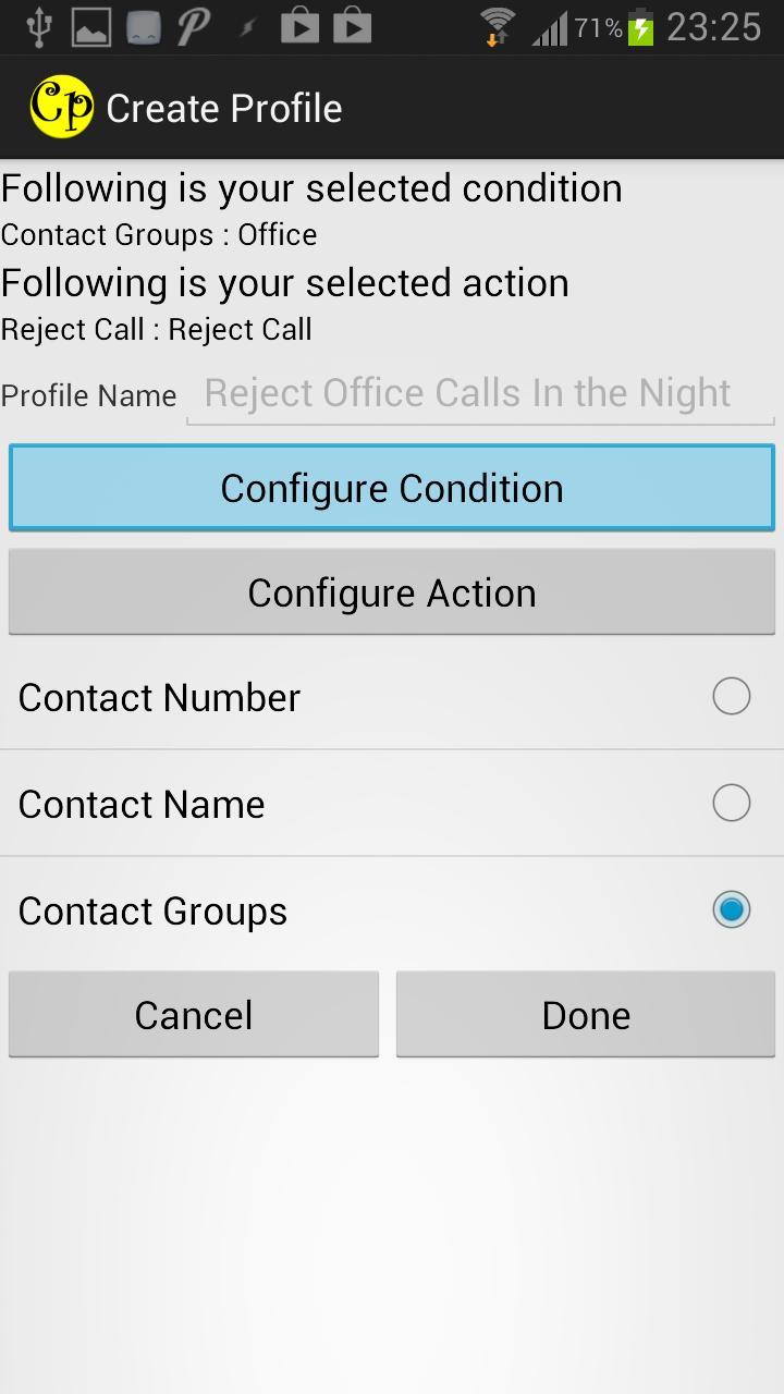 Manage incoming calls