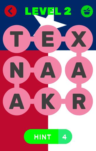 Word Search: Texas Cities