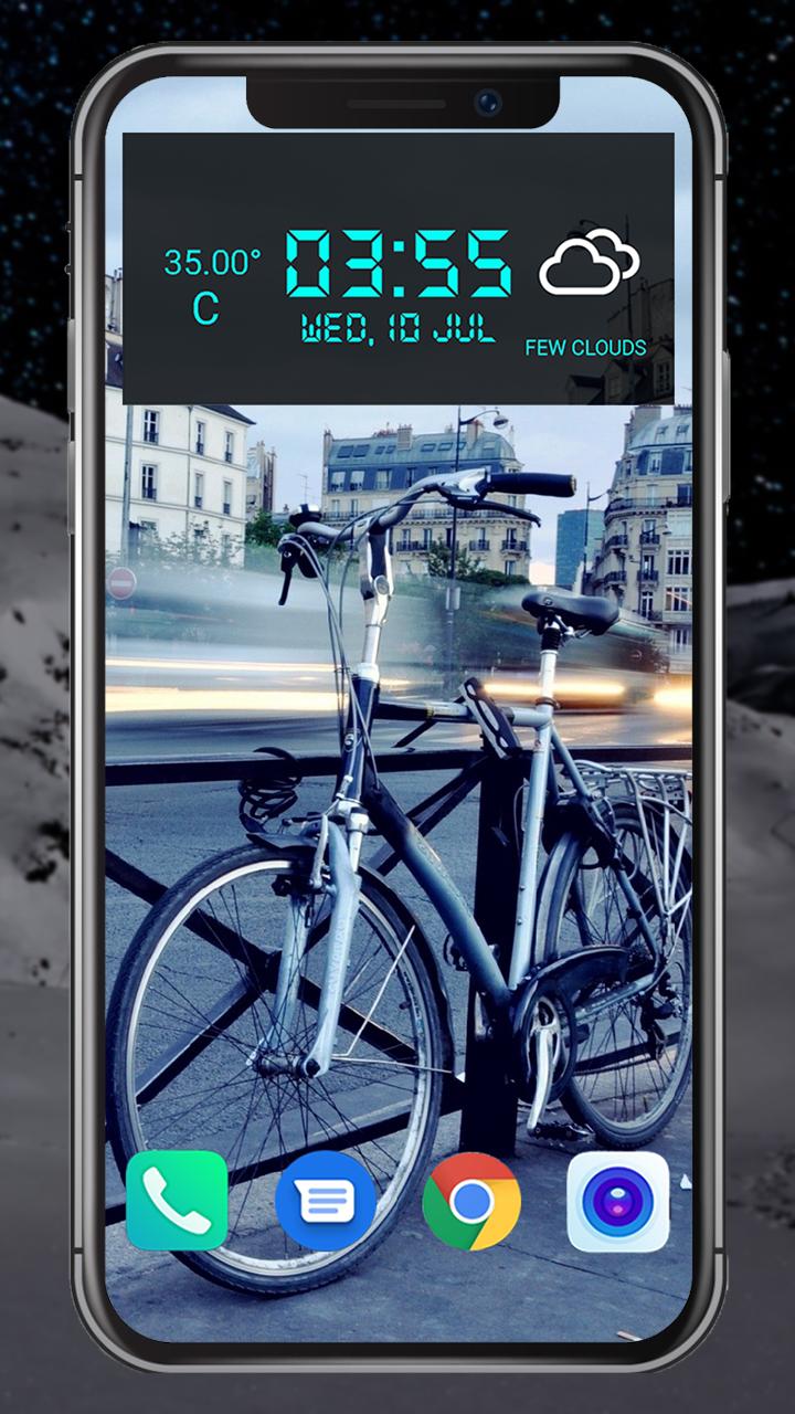 Weather Clock Widget & Day Night wallpaper