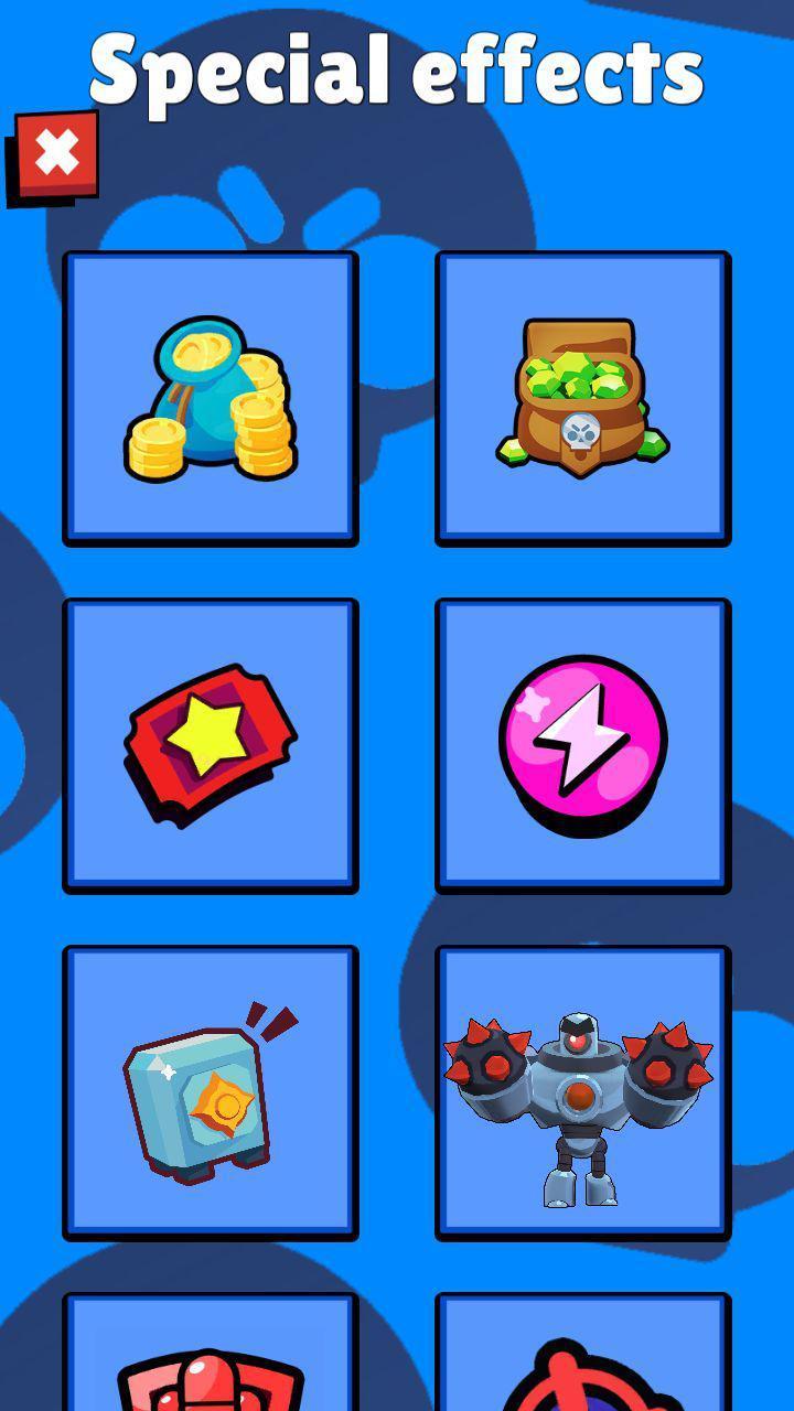 Sound buttons for Brawl Stars (SFX)