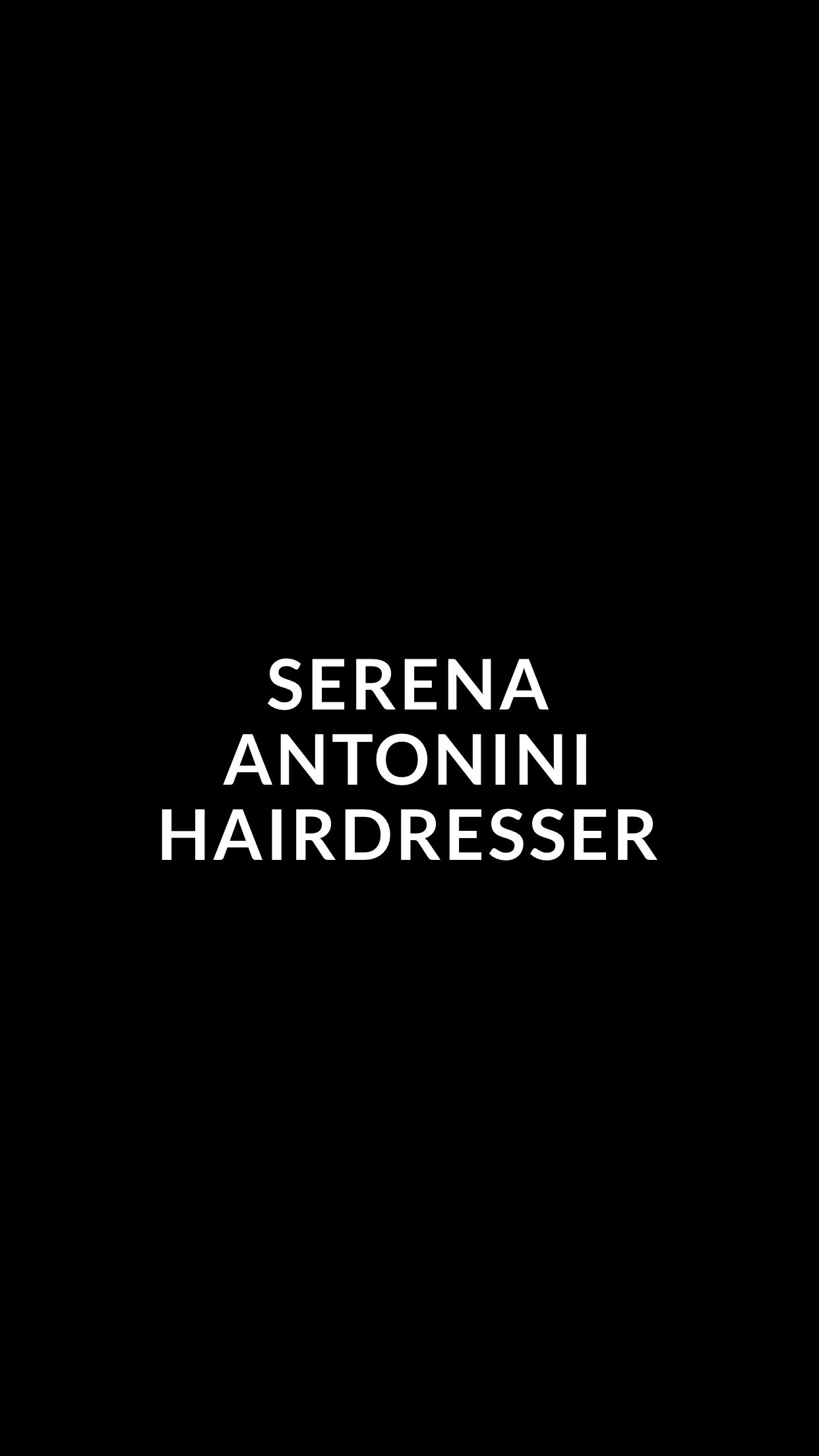 Serena Antonini Hairdresser