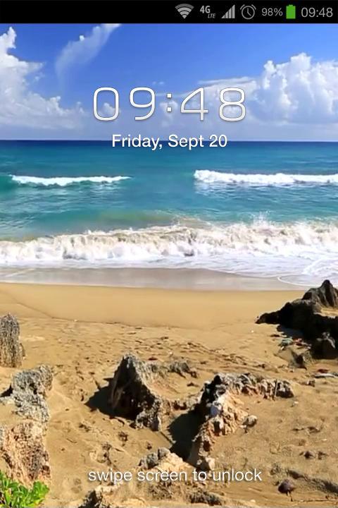 Beautiful Beach Live Wallpaper