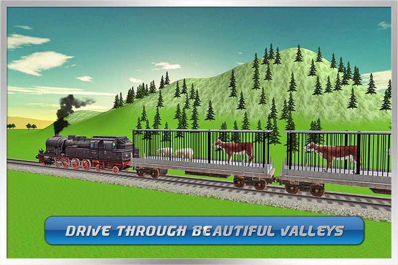 Transport Train: Farm Animals