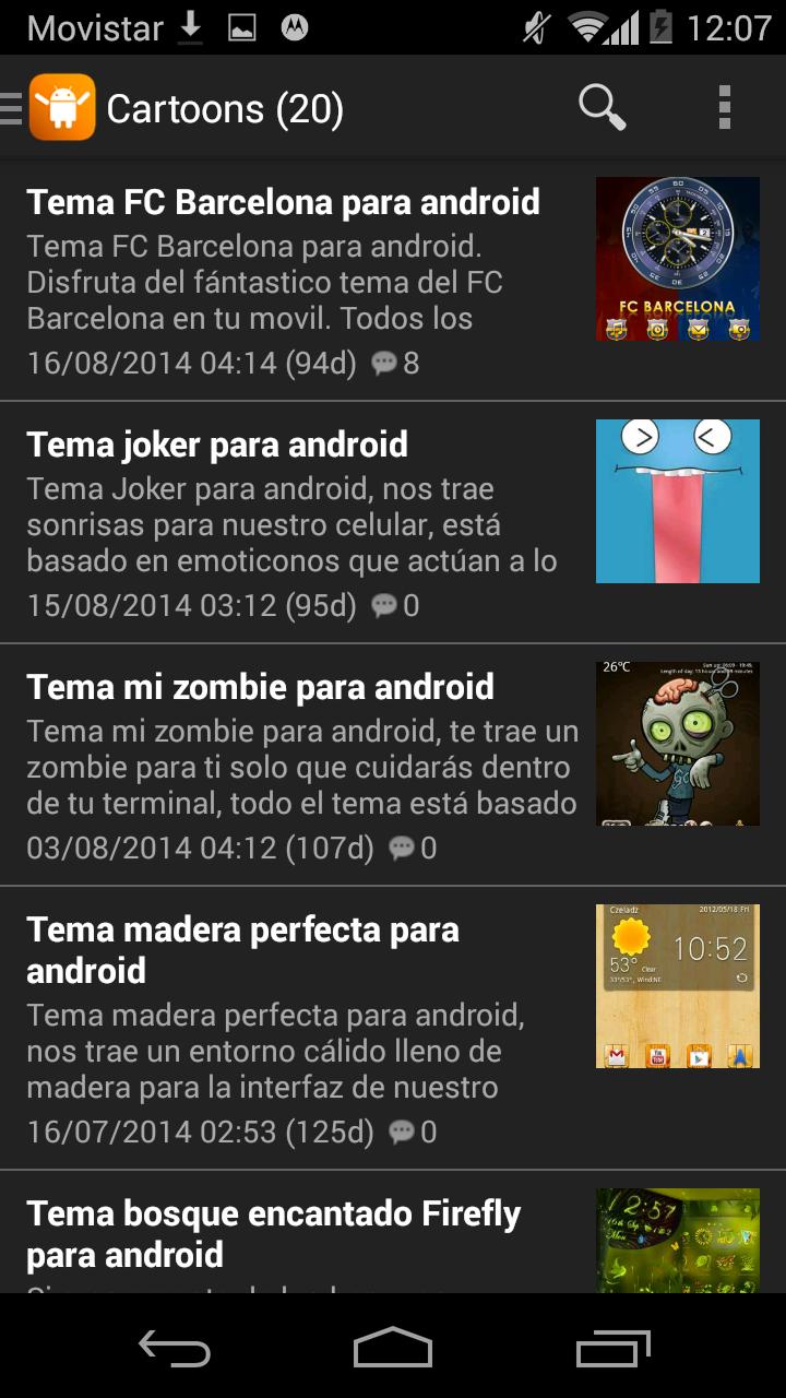 Themes for Android