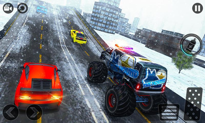 4X4 Monster Truck Stunt Racer