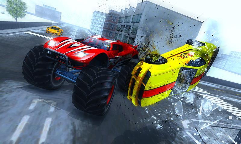 4X4 Monster Truck Stunt Racer