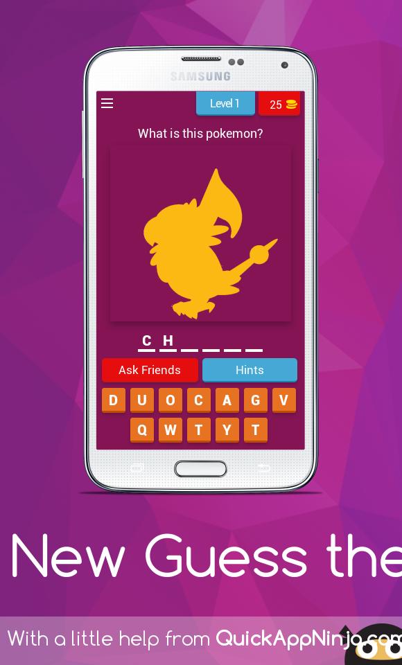 New Guess the Pokemon