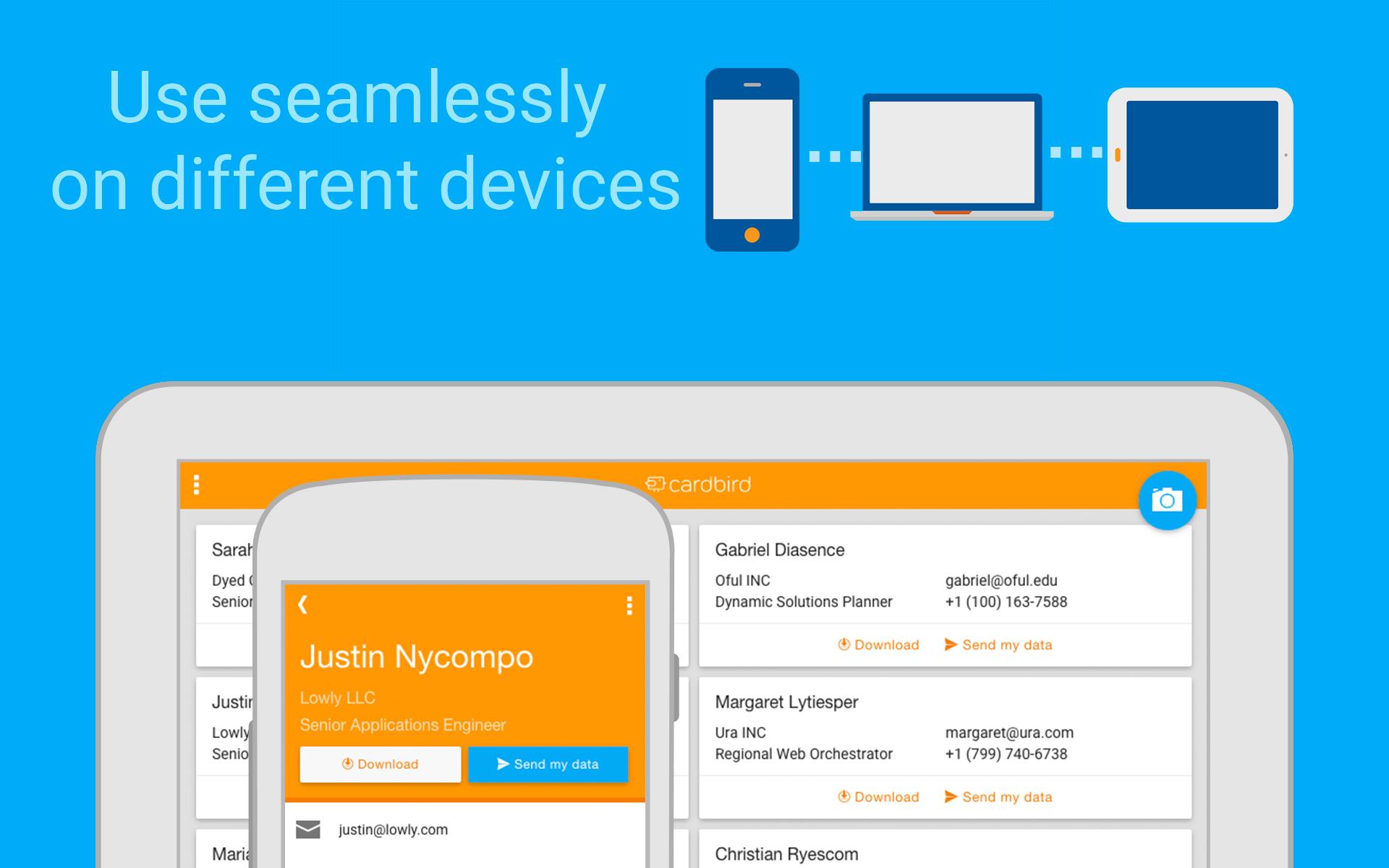 CardBird Business Card Reader