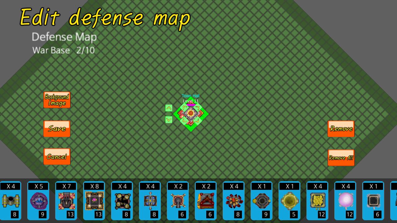 Simulator for clash of clans