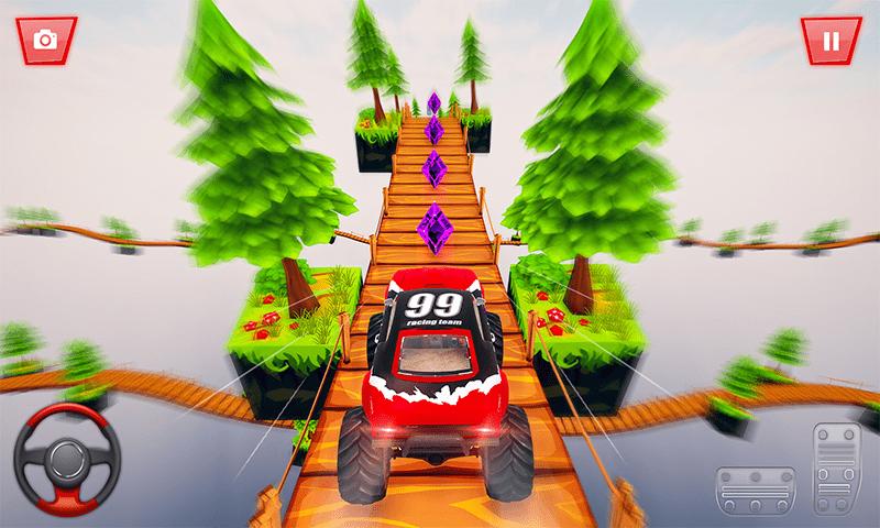 Monster Truck Stunt 2020: Impossible Tracks Master