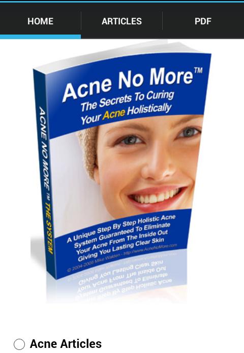 Acne No More