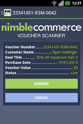 Voucher Scanner