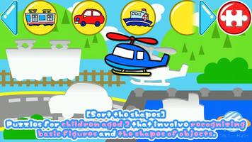 Kids Puzzle:Sort The Shapes 2+