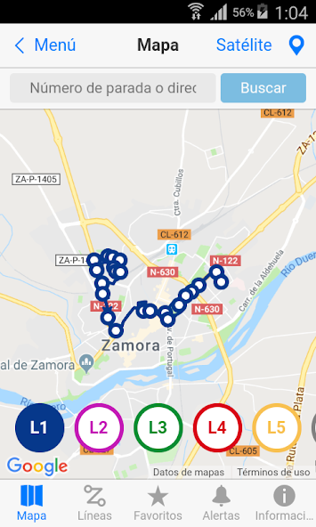 Acercame: Bus Urbano Zamora