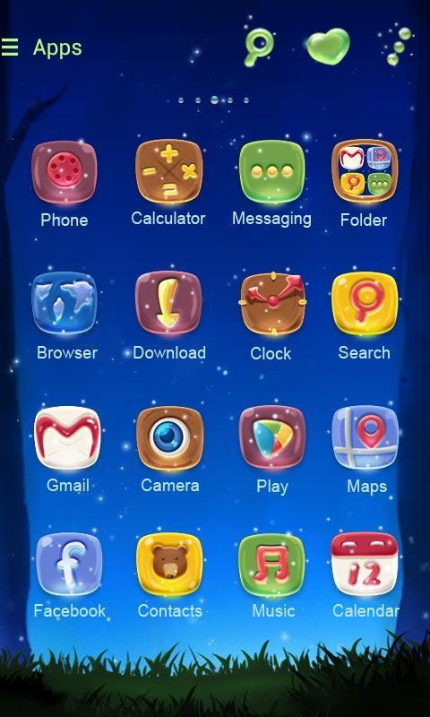Bearabbit GO Launcher Theme