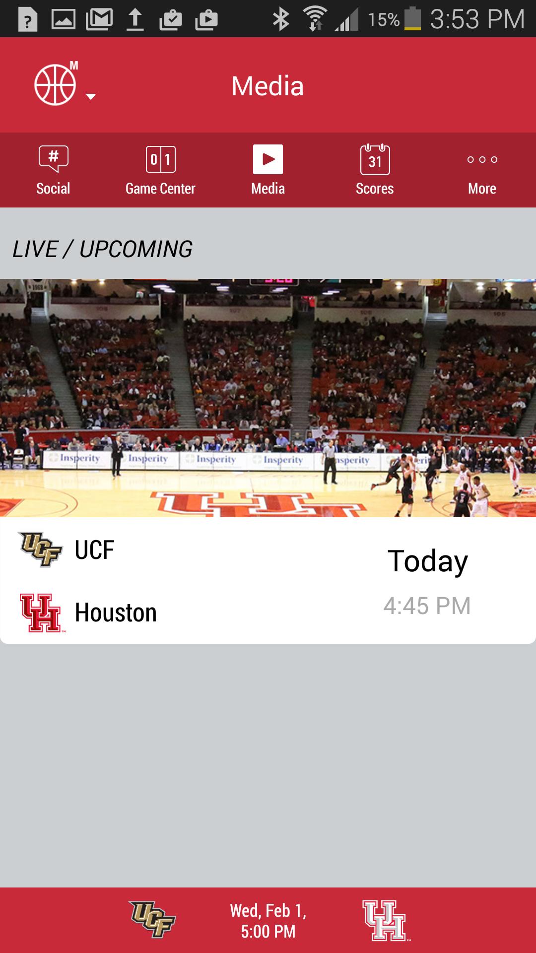 Houston Cougars - Gameday