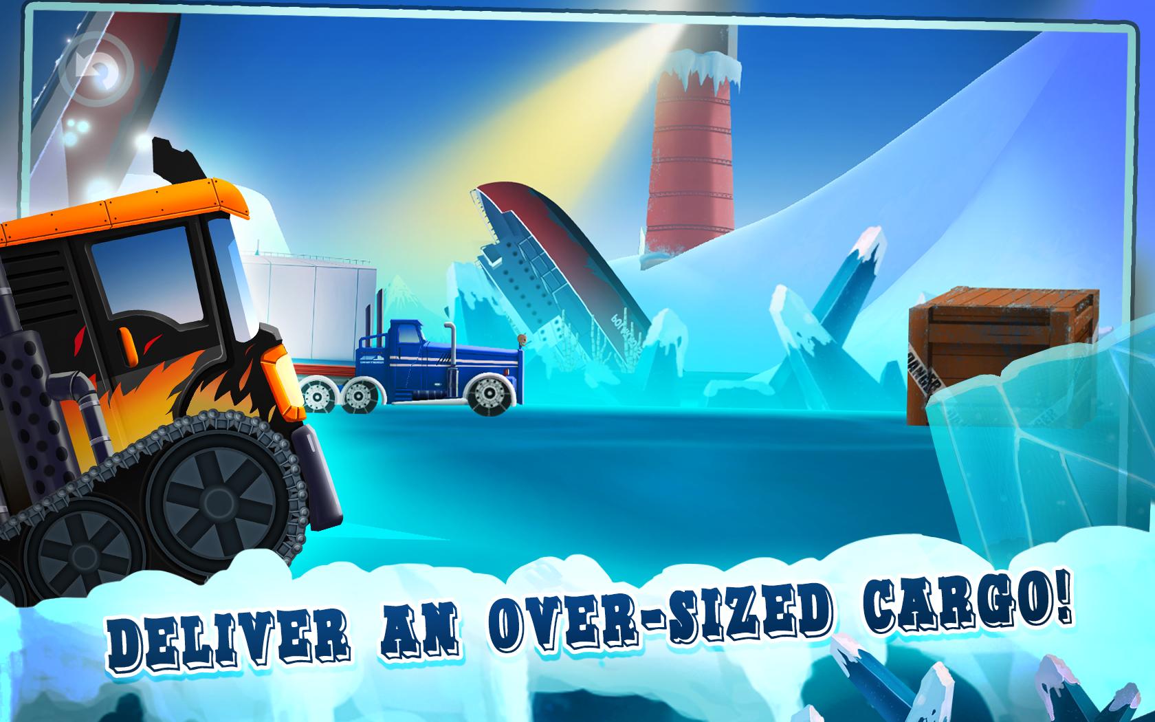 Truck Driving Race 2: Ice Road