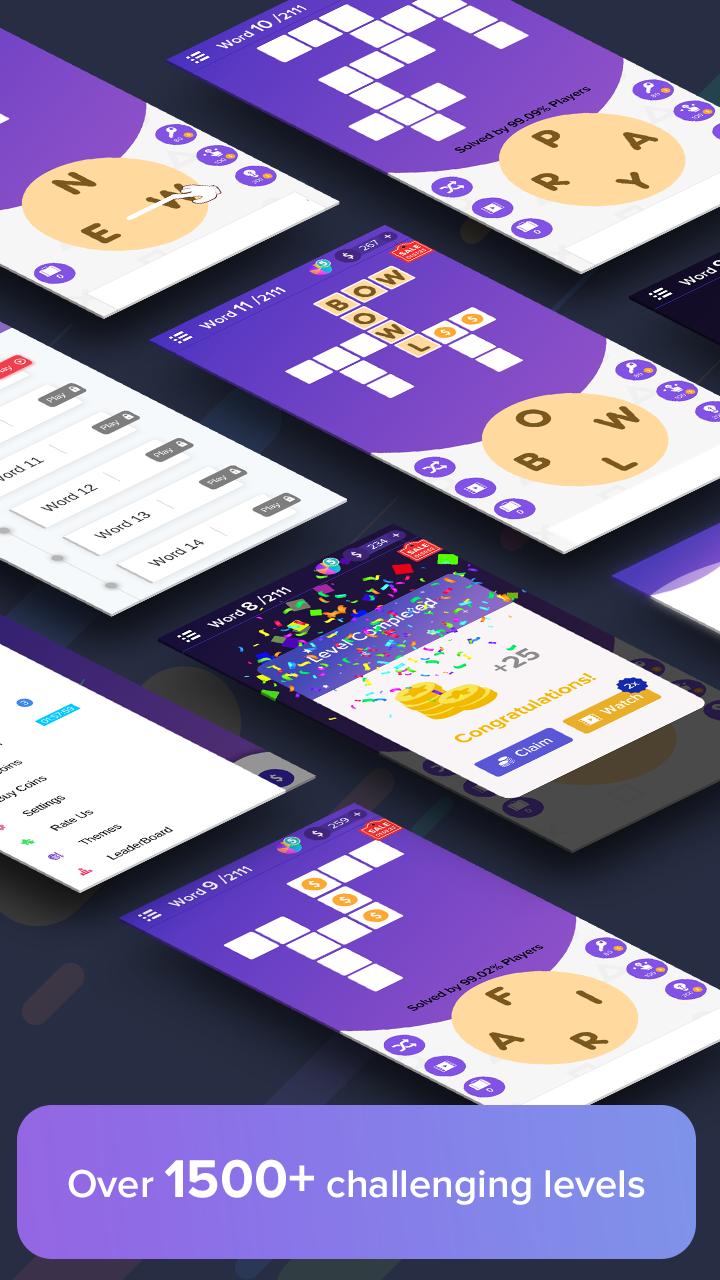 WordCross Champ - Free Best Word Games & Crossword