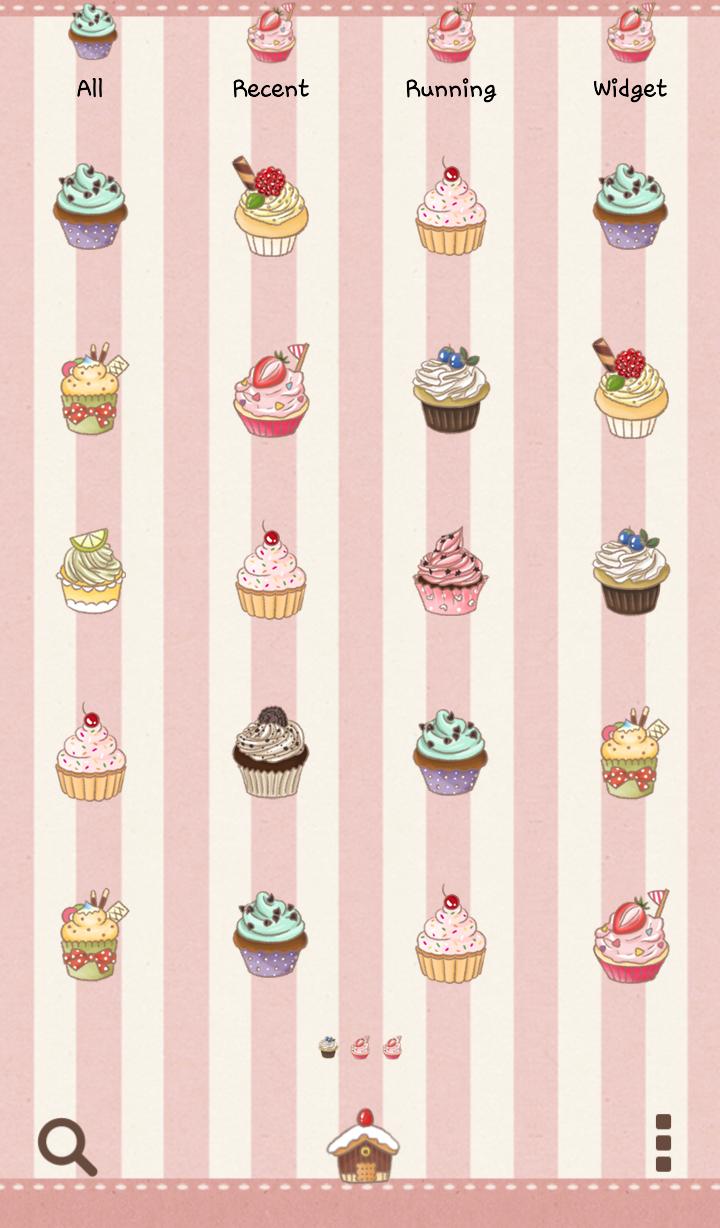 sweet cupcakes dodol theme