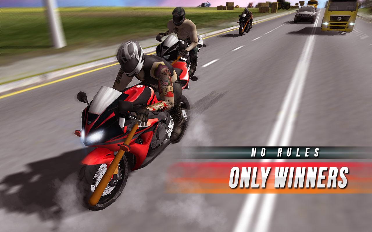 Highway Moto Racer Fight 3D