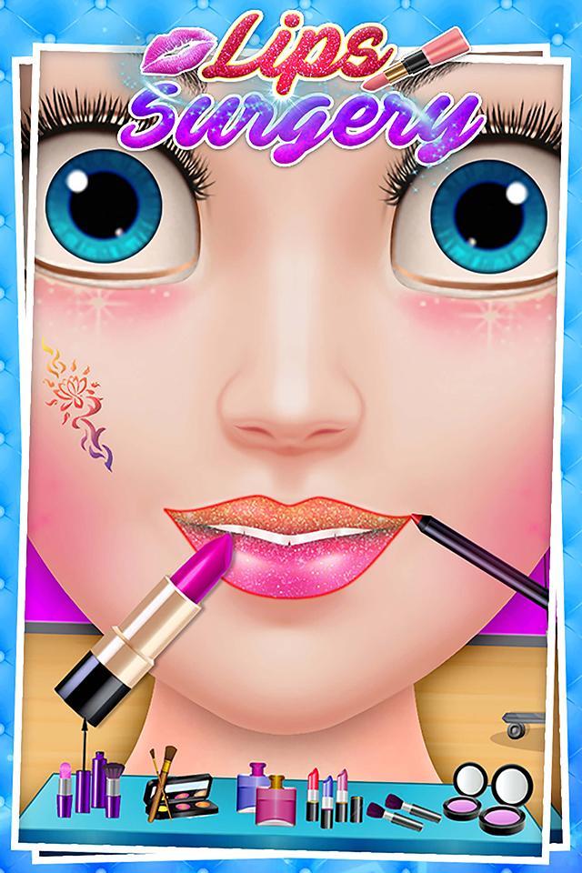 Lips Surgery & Makeover Game: Girls Makeup Games