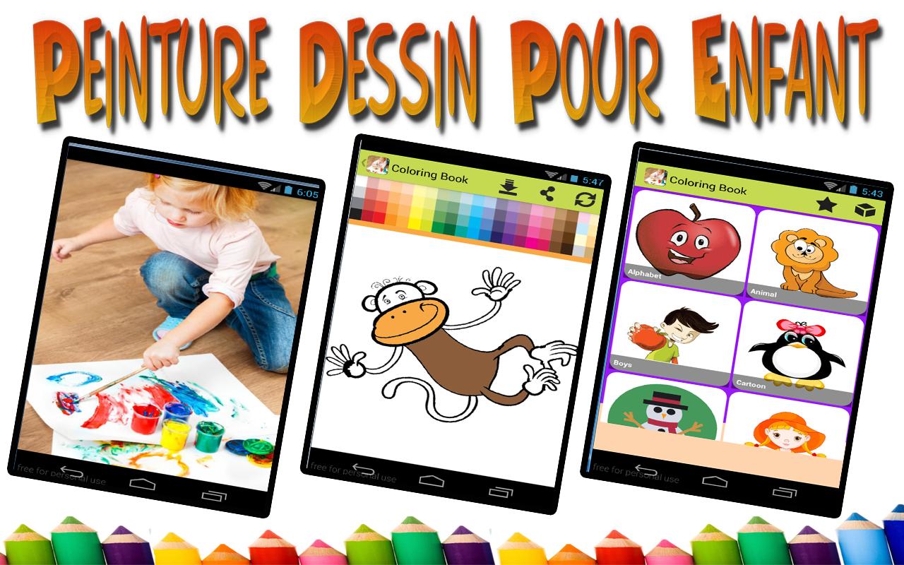 Peinture Dessin Pour Enfant