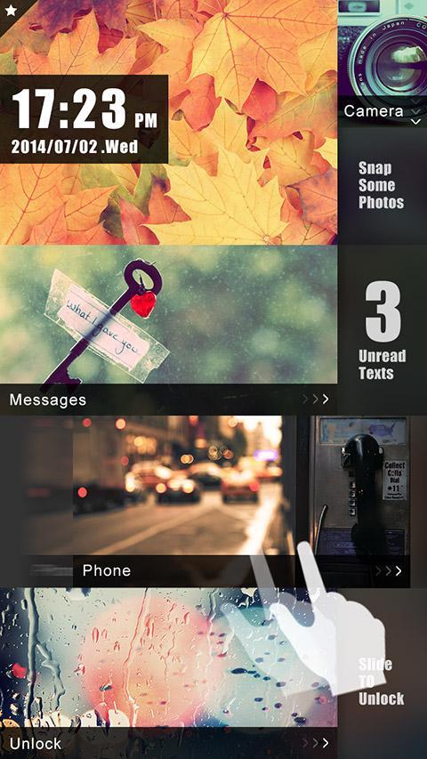 Sliding GO Locker Theme