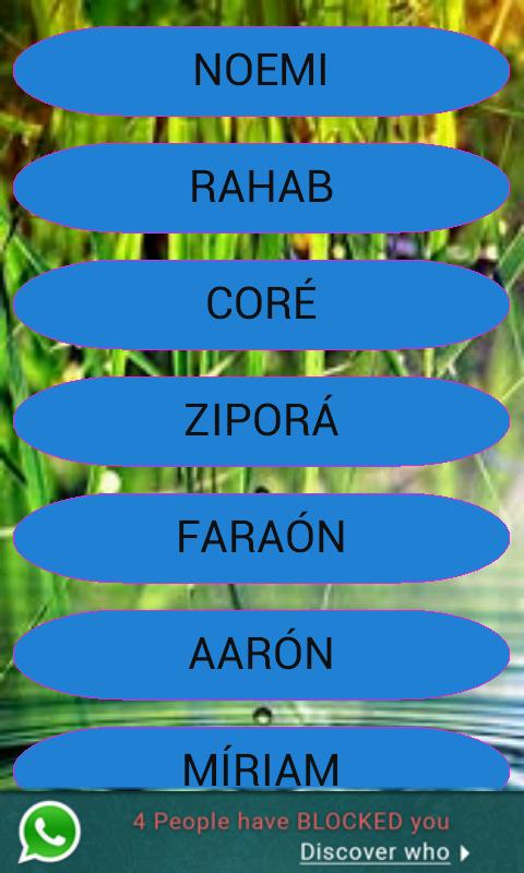 BIBLE CHARACTER CARDS JW