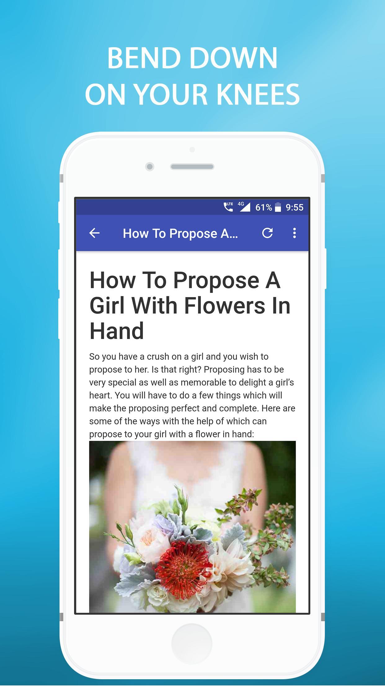 How To Propose A Girl