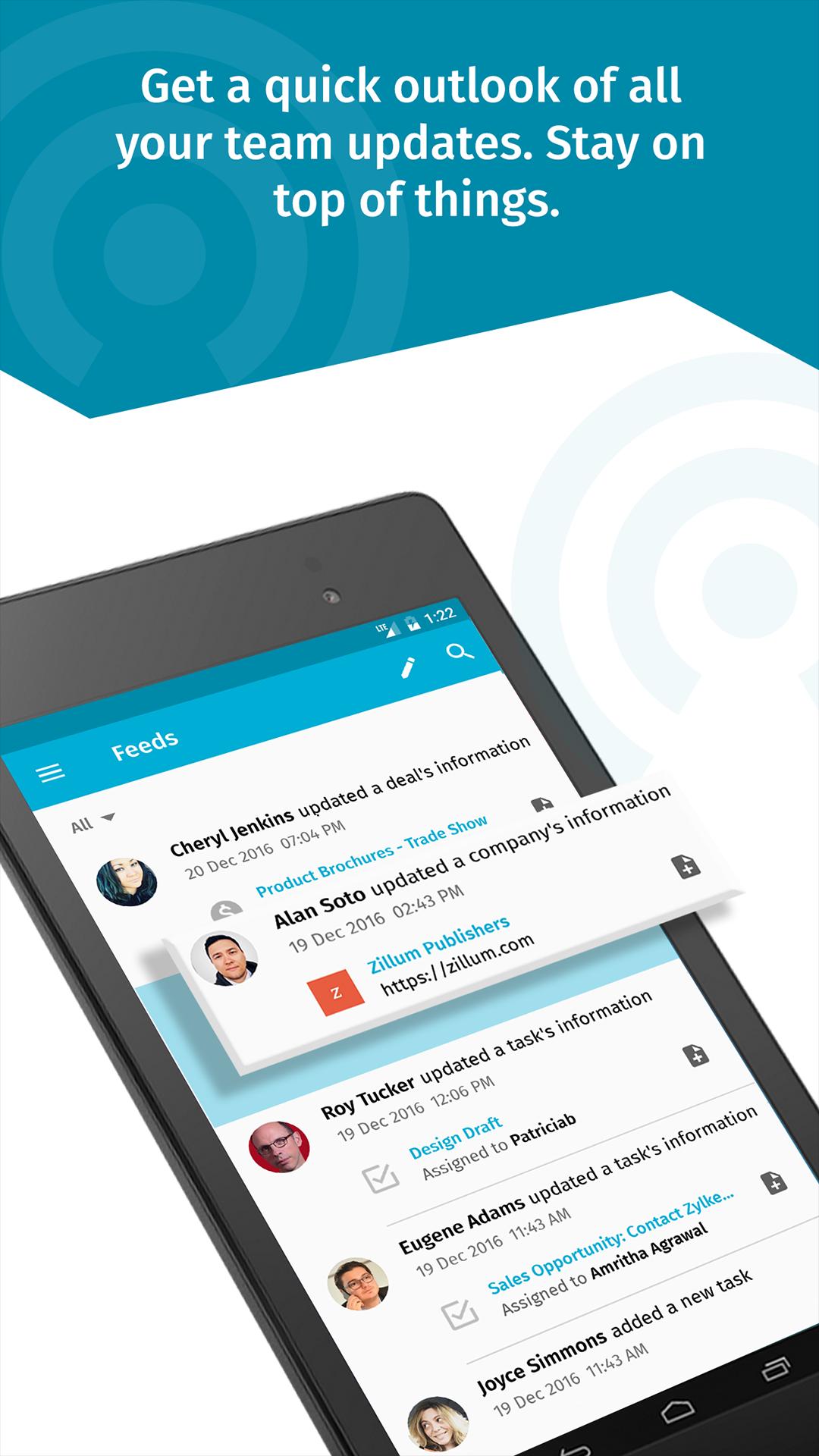 Contact Manager: Manage contacts, deals & tasks