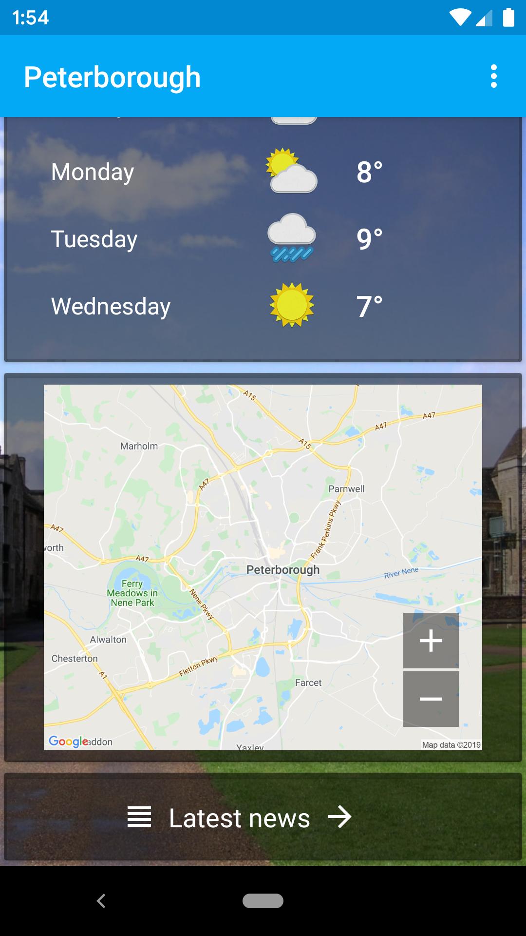 Peterborough, UK Cambridgeshire - weather and more
