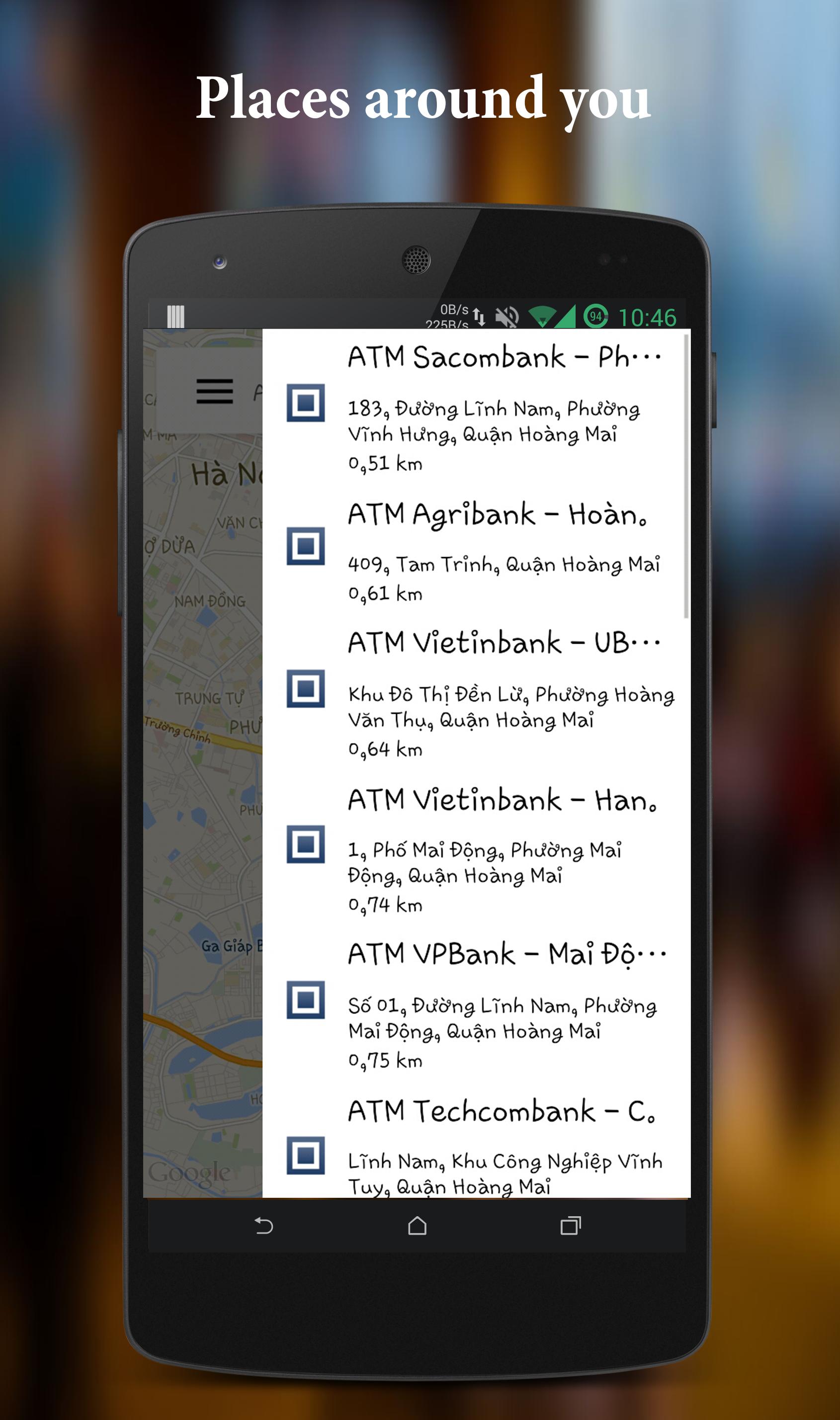 VMap: Search Places Around Me