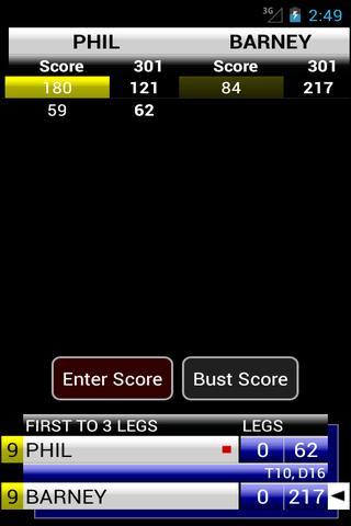 DartEagle Scoreboard