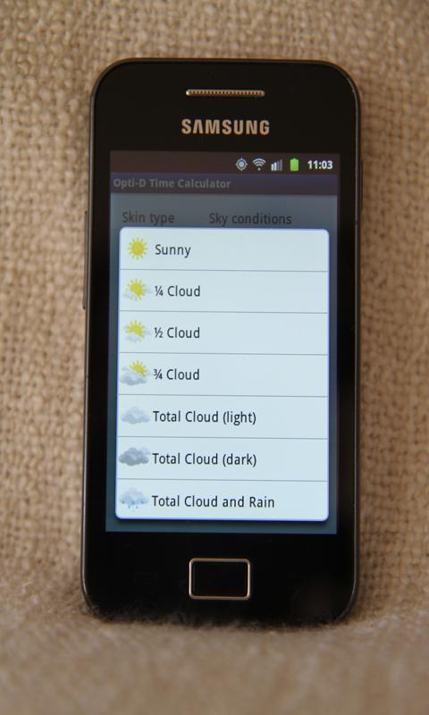 Opti-D Time Calculator