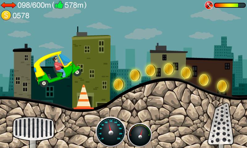 Jumping Hill Climb