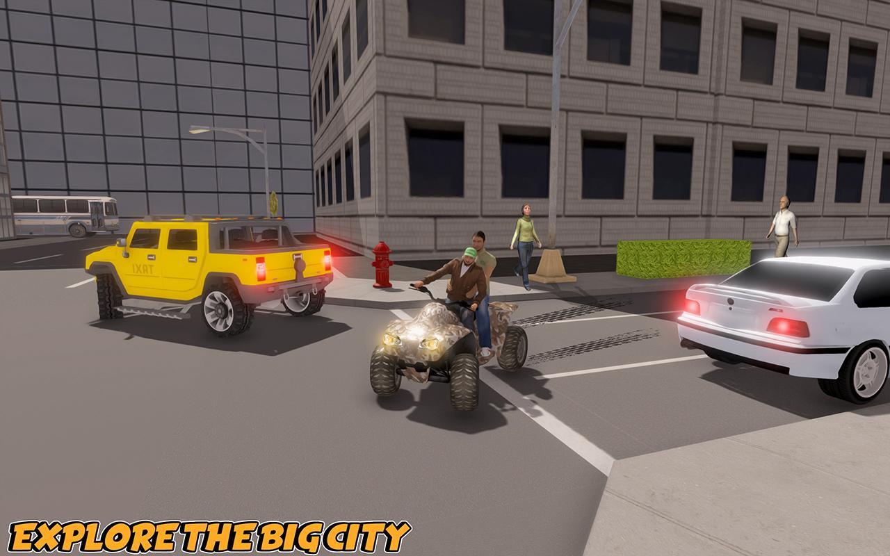 Atv Taxi Driver: Quad Bike simulator 2019