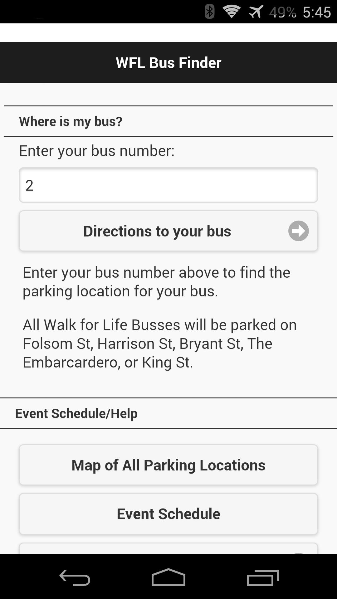 Walk for Life BusFinder 2020