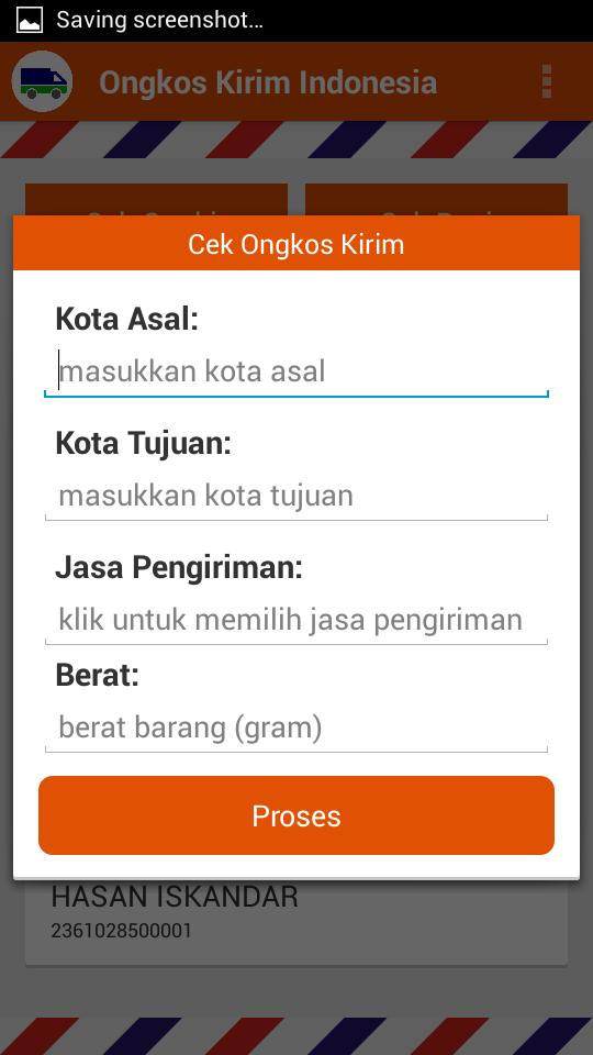 Ongkos Kirim Indonesia