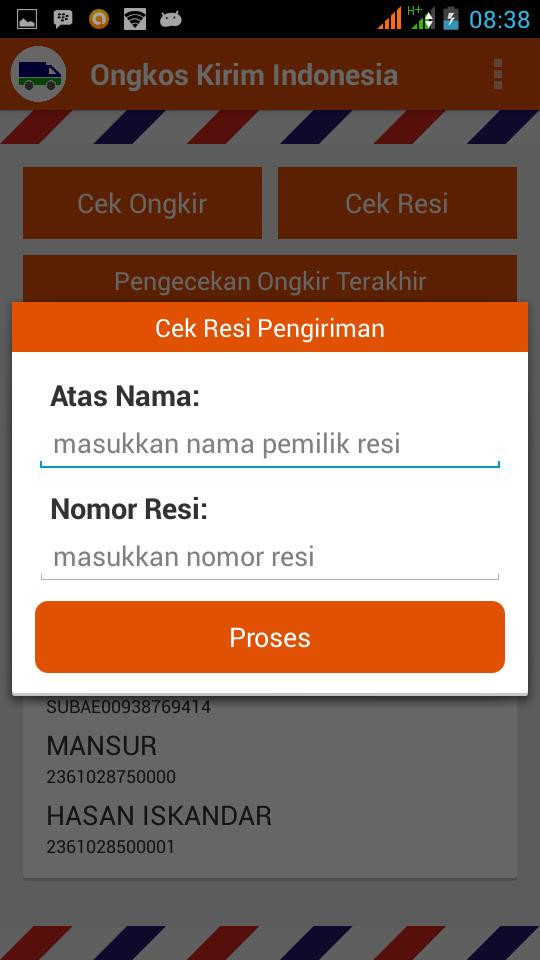 Ongkos Kirim Indonesia