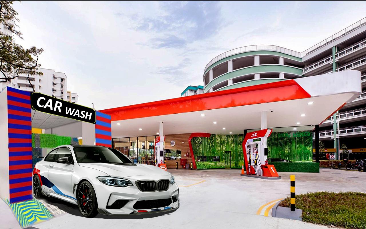 Superhero Smart Car Wash Games