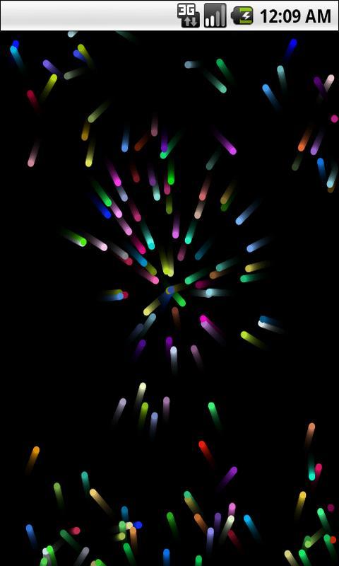 Colored Particles Live Wallpap