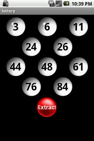 Lottery numbers generator