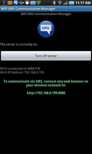 Wifi SMS Communication (Free)
