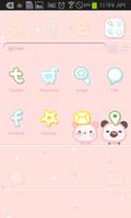 Pink Love go launcher theme