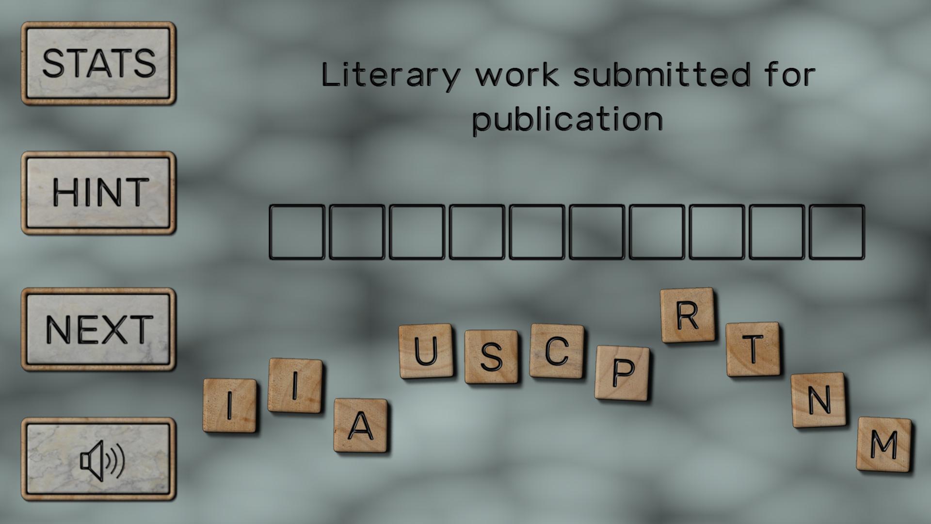 Word Game Like No Other