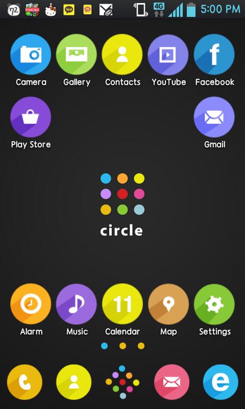 Circle Icon Style