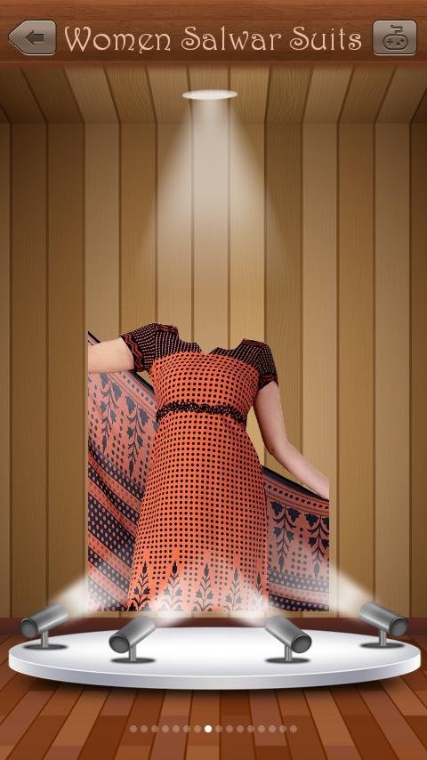 Woman Salwar Suit Photo Maker