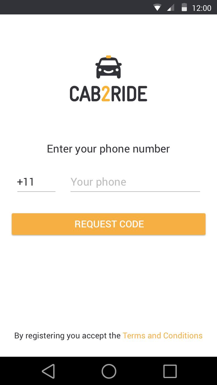 Cab2Ride Passenger - Book Taxi